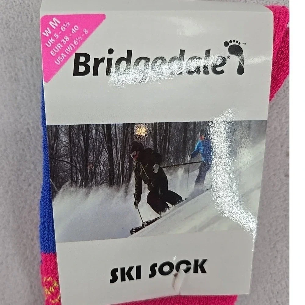Bridgedale Performance‎ Midweight Ski/Snowsports Socks-Over Calf Women Medium